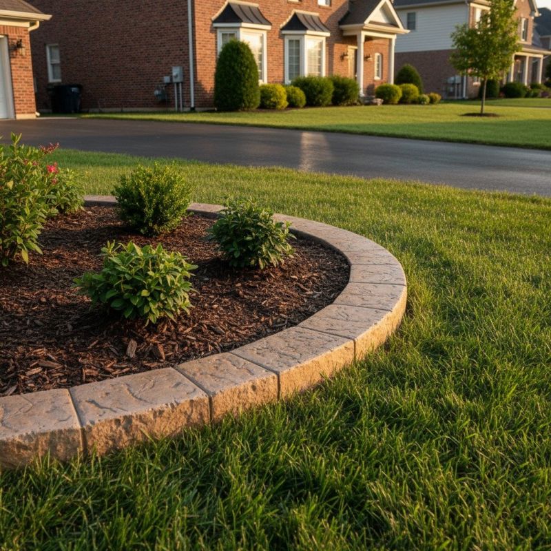 Landscape Curbing Installation