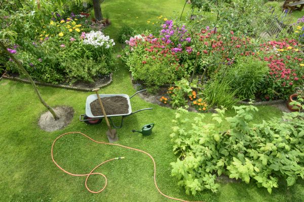 Flower Bed Construction in Cave Creek