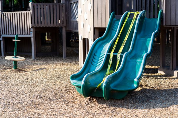 Play Area Mulch Installation in Cave Creek