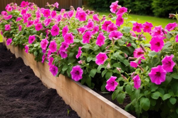 Raised Flower Bed Installation in Cave Creek