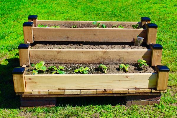 Raised Garden Bed Installation in Cave Creek